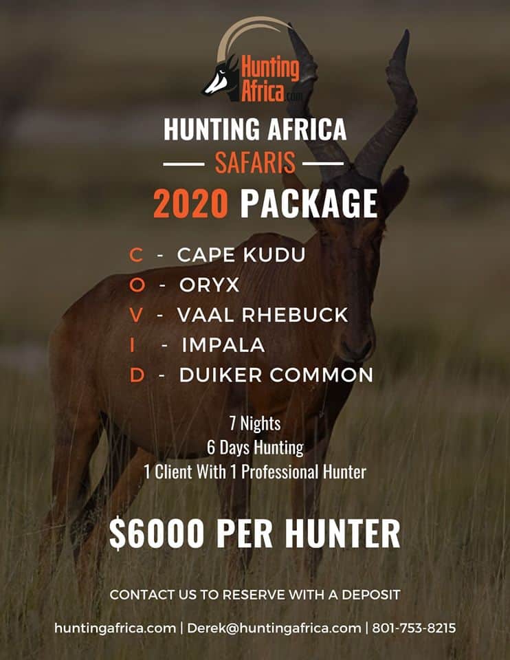 south africa hunting packages